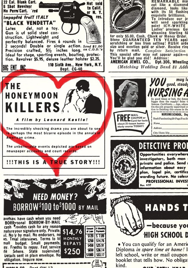 The Honeymoon Killers streaming where to watch online?